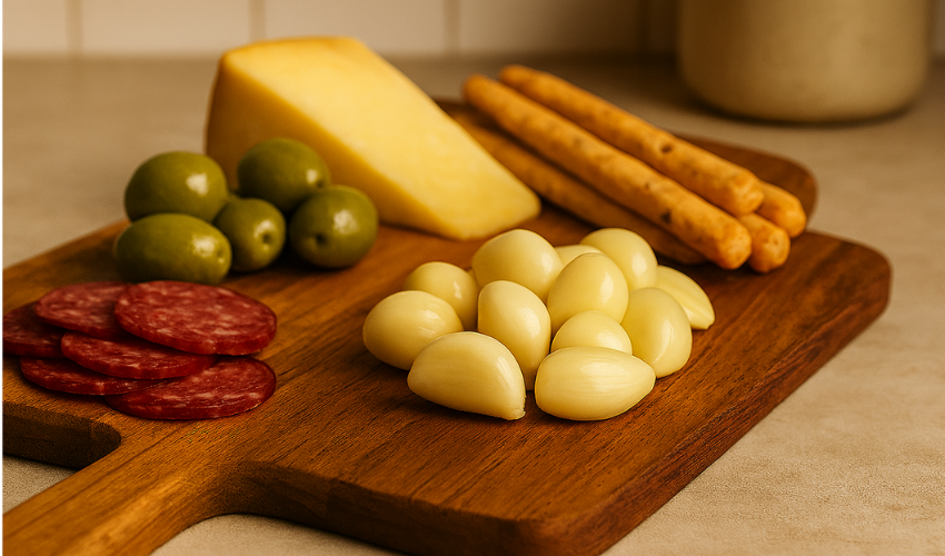 Sweet Pickled Garlic