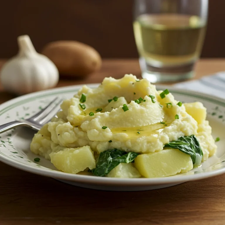 Emerald Isle Eats: A Hearty Garlic Colcannon