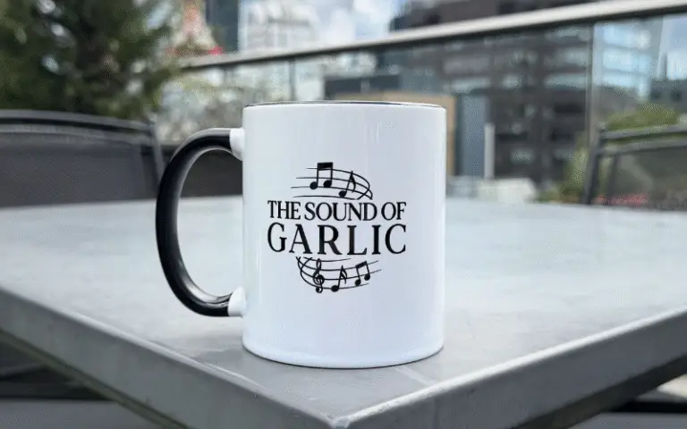 Sound of Garlic Ceramic Mug