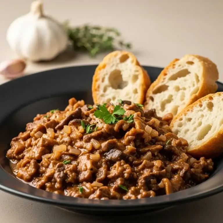 From the Forests of Šariš: A Rustic & Tangy Mushroom “Mačanka”