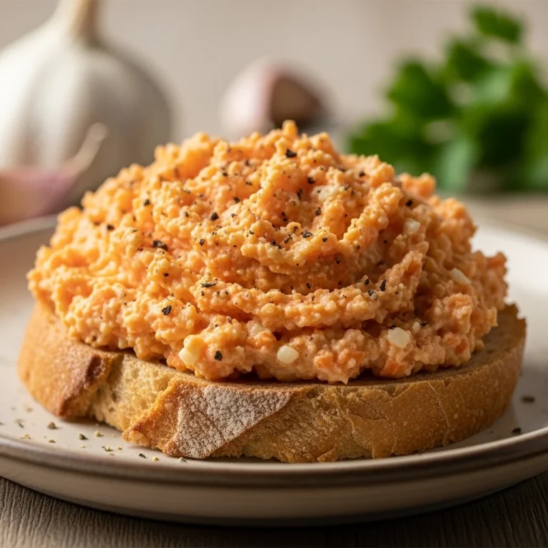 A Zesty Bite from the Pantry: Slovak Carrot & Garlic Spread (Mrkvová Nátierka s Cesnakom)