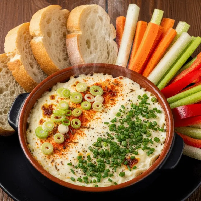 A Shepherd’s Secret: Slovakia’s Baked Bryndza with Garlic & Spring Onion (Zapekaná Bryndza s Cesnakom)