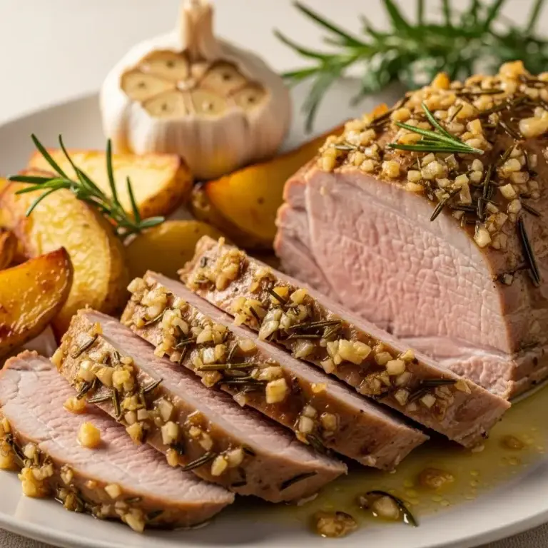 From the Tuscan Countryside: Aromatic Garlic & Rosemary Pork Loin (Arista di Maiale al Forno)