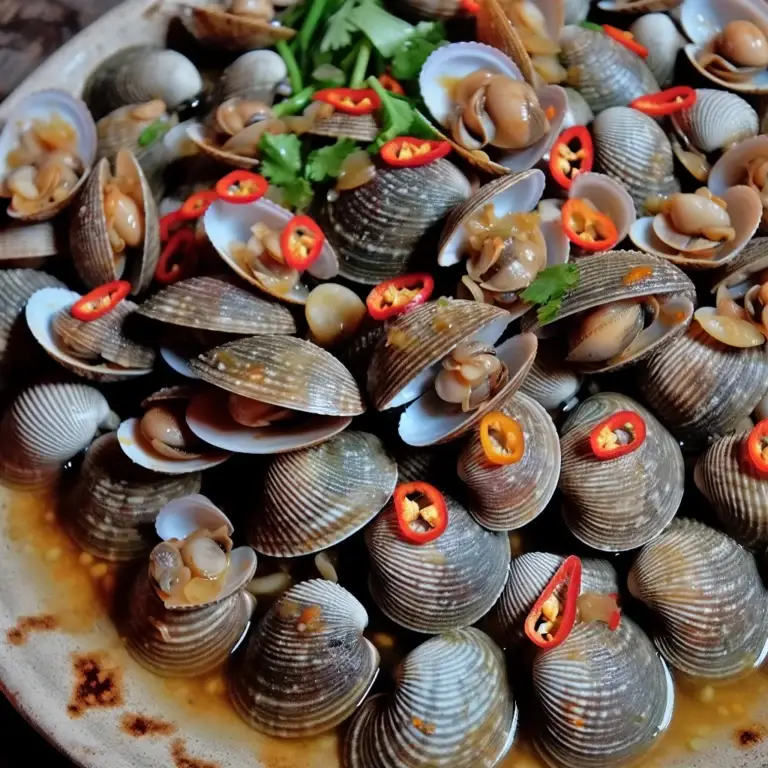 Golden Garlic Clams: A Vietnamese Delight