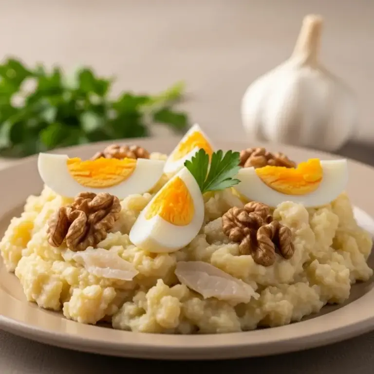 Atascaburras: A Hearty Garlic & Potato Mash from La Mancha