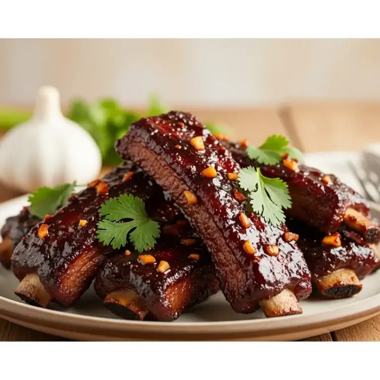 A Sweet & Spicy Fiesta: Mexico’s Tamarind & Garlic Glazed Pork Ribs