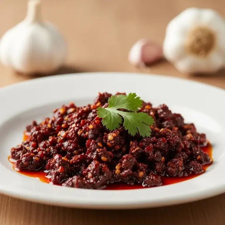 From the Silk Road: Kyrgyzstan’s Sizzling Laza Chili-Garlic Oil