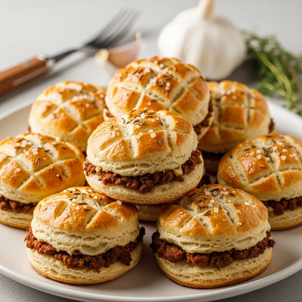 From Slovakia's Farmhouse Kitchen: Hearty Pork Crackling & Garlic Biscuits (Oškvarkové pagáče s cesnakom)