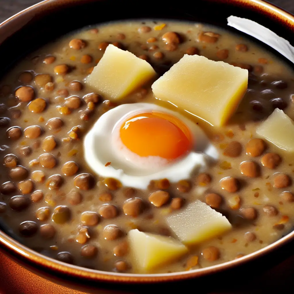 A Hearty Taste of Tradition: Slovakia’s Creamy Garlic & Lentil Pottage (Šošovicový Prívarok)