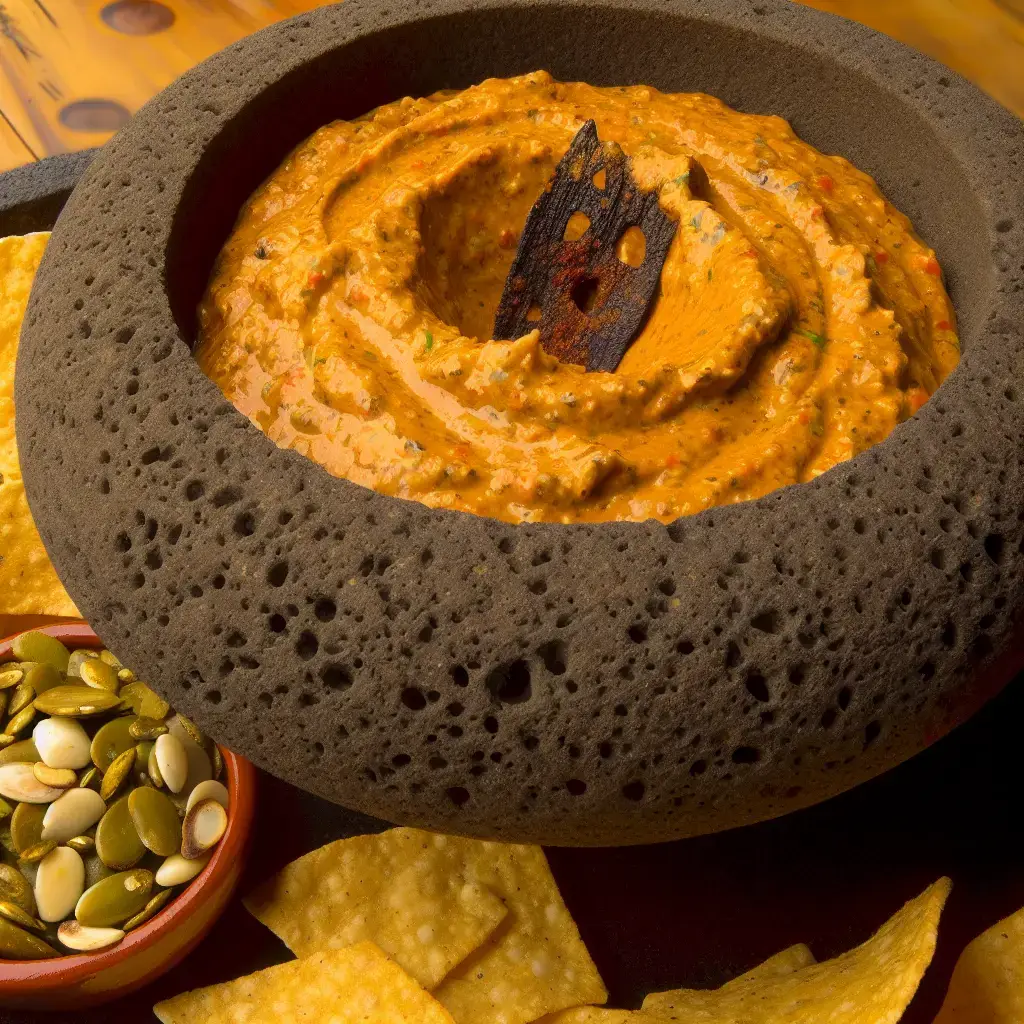 A Mayan Marvel: Yucatán's Toasted Pumpkin Seed & Garlic Dip (Sikil P'aak)