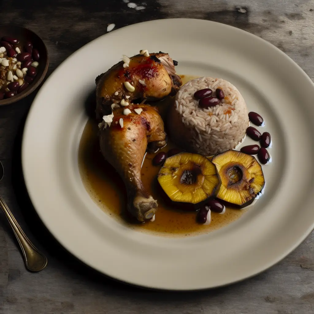 Belizean Garlic-Kissed Stew Chicken: A Taste of the Caribbean Sun!