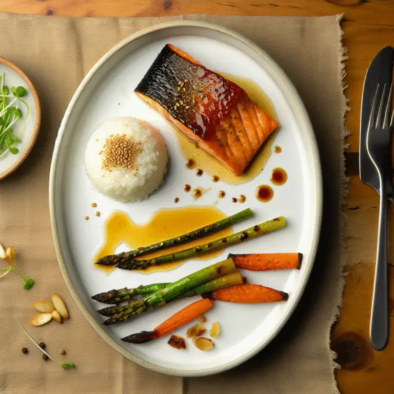 From the Great White North: Sweet & Savory Maple-Garlic Salmon