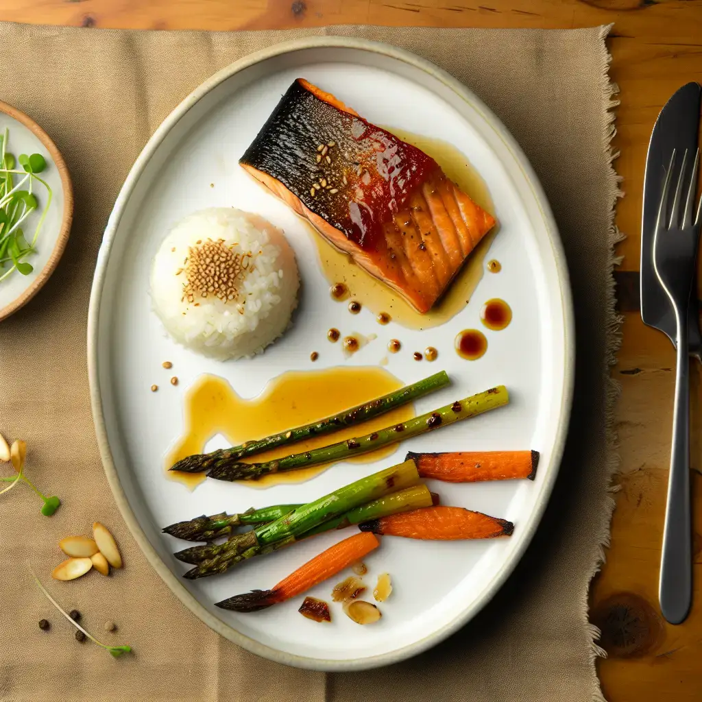 From the Great White North: Sweet & Savory Maple-Garlic Salmon