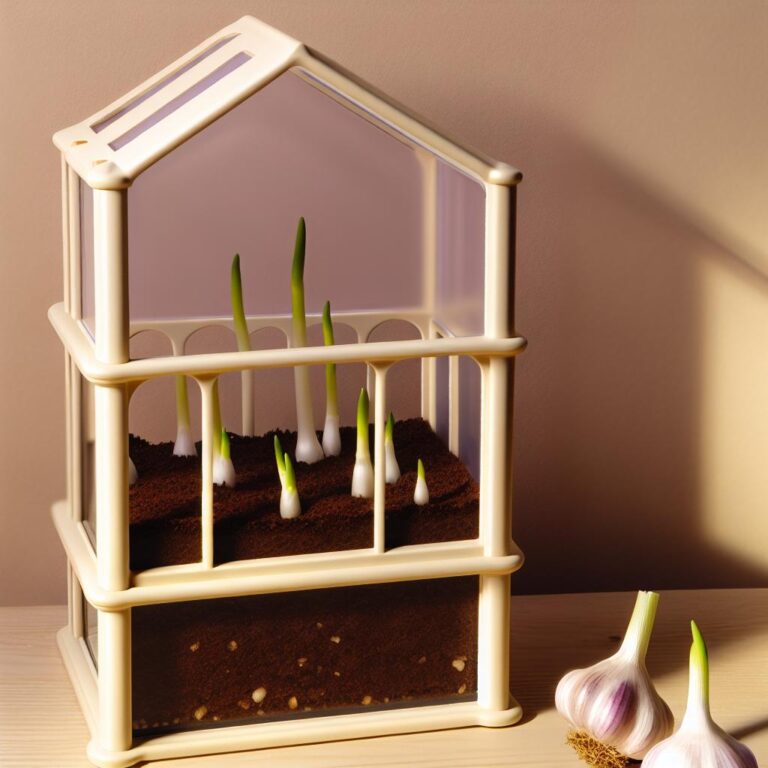 Discover how to create controlled indoor microclimates for garlic growing in UK cities, boosting yields and flavour while embracing urban gardening.