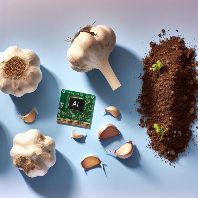 Discover how AI technology is revolutionising soil health monitoring in garlic farming, leading to healthier plants and more sustainable practices in the UK.